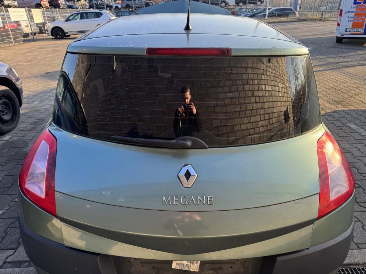 Renault Megane 2 original Heckklappe mit Heckscheibe TED97 Gr&uuml;n 3-T&uuml;rer Bj.2005